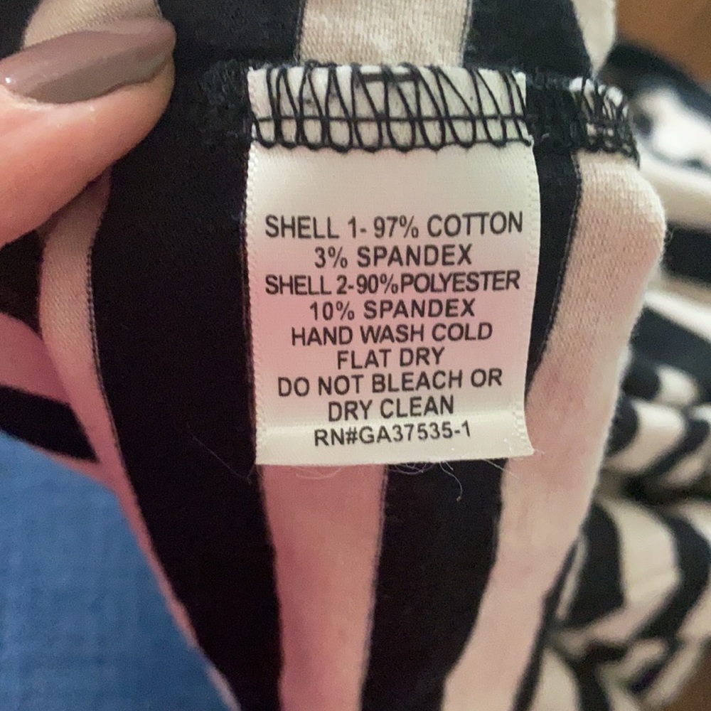 Max & Riley Tank Style Striped Dress Size Large - Picture 6 of 12